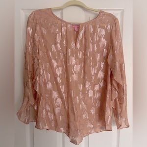 Lilly Pulitzer Beccer Blouse, Size: Medium